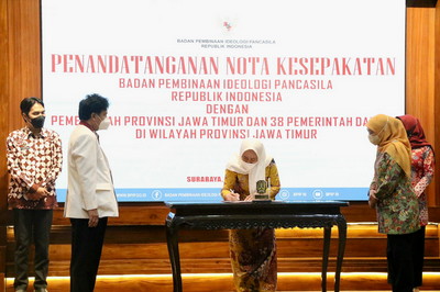 Bupati Bojonegoro Hadiri Deklarasi Jejaring Panca Mandala