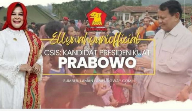 Prabowo Capres,  Gerindra Lampung Siap Kerja Keras