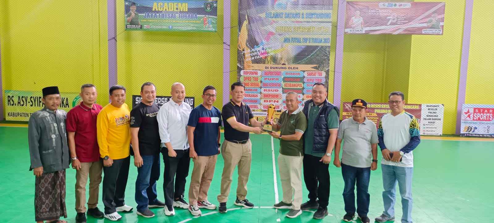 Pj Bupati Tubaba Siap Dukung Turnamen Futsal