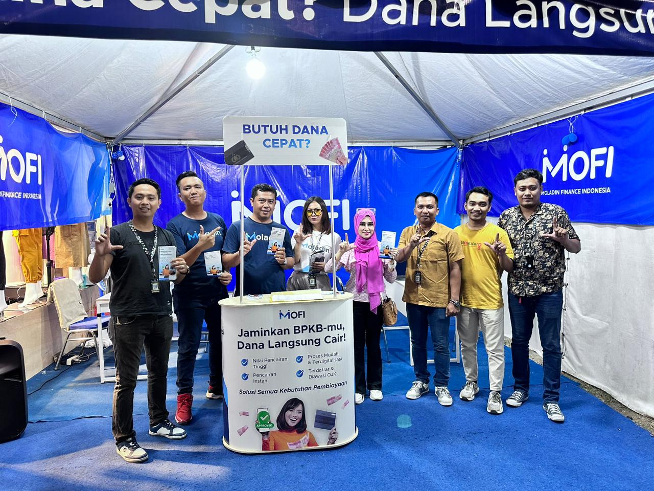 Hadir di PRL 2023, PT Mofi Lampung Tawarkan Pinjaman Sehari Cair, Begini Syaratnya