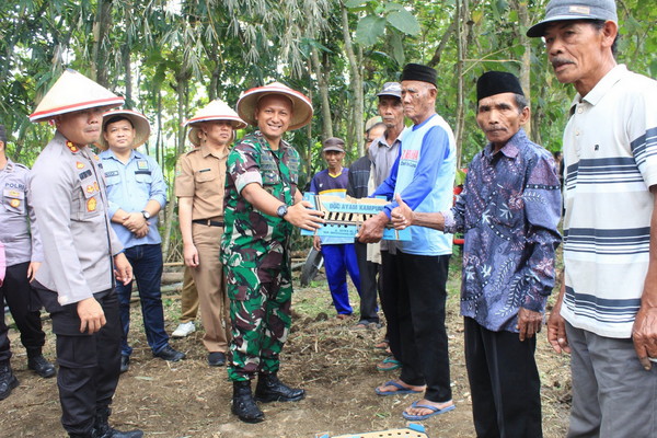 Akses Air Bersih untuk Kedungrejo: Sinergi Dandim dan Kapolres Trenggalek