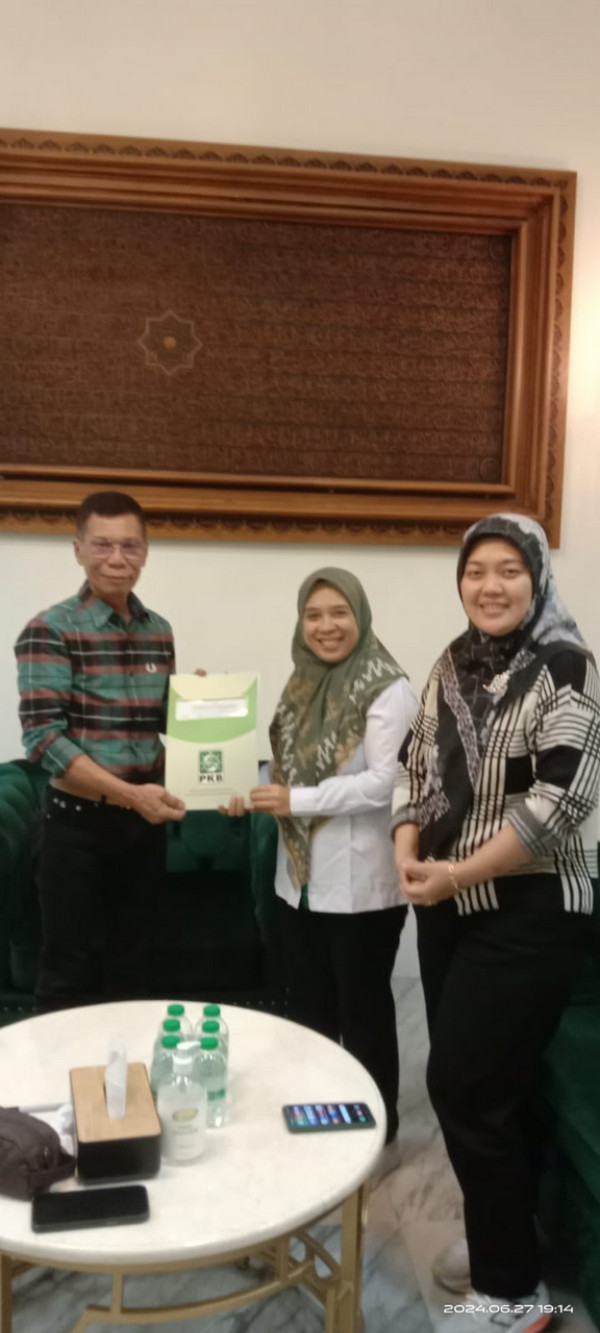 Dua langkah maju Ismet Roni Terima Rekom DPP PKB sebagai Cabup Tuba