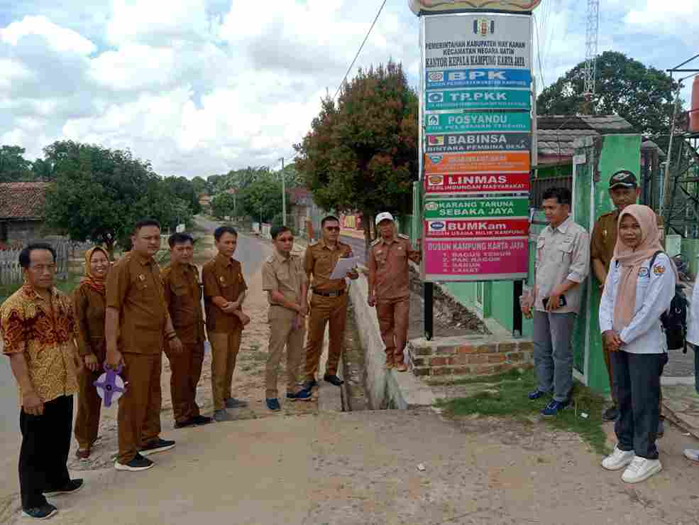 Pembangunan Pisik dan Astrimteasi Kampung Karta Jaya ,Tim Monev Kecamatan Sanggat Memenuhi Sesuai Aturan