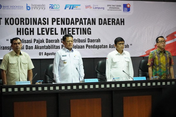 Bupati  M. Firsada, Buka Rakor Pendapatan Daerah