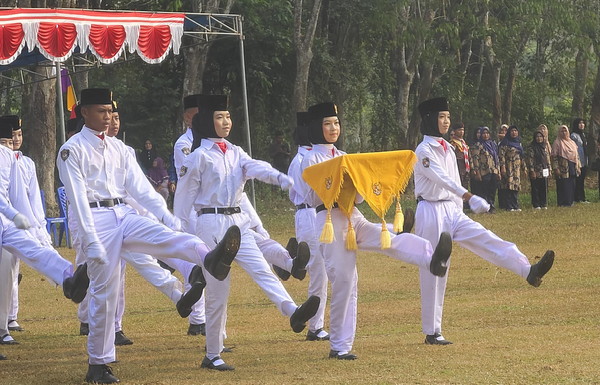 Panaragan, Bandar Dewa, Menggala Mas Kibarkan Semangat HUT RI ke-79