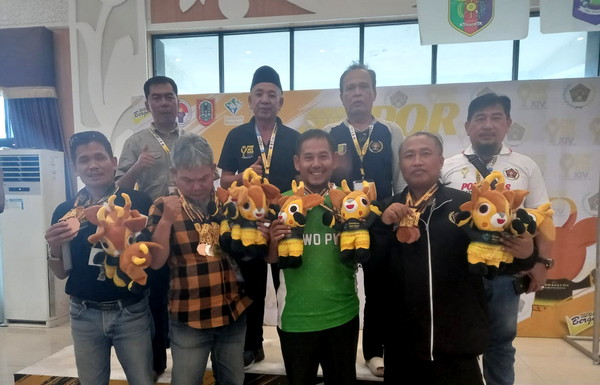 PWI Lampung Raih 6 Medali di Porwanas Kalimantan Selatan