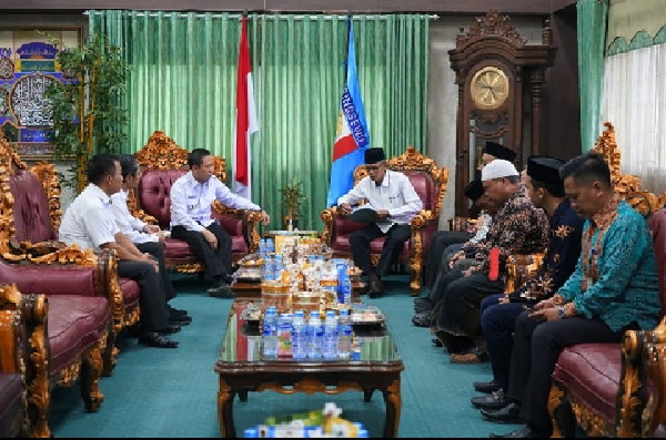 Bupati Pringsewu Terima Kunjungan Dewan Masjid