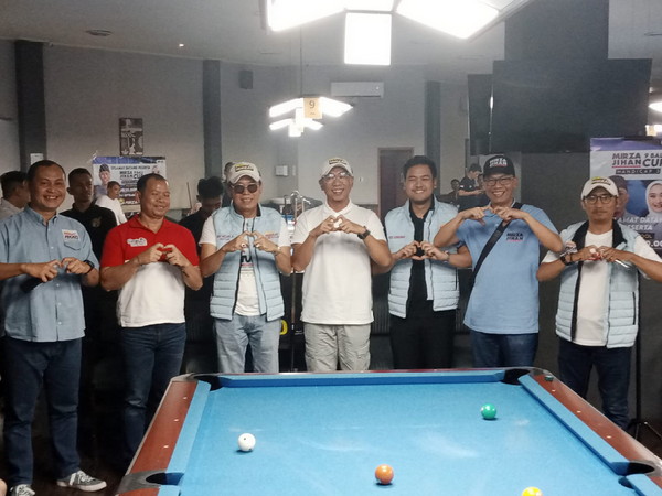 RMD Buka Turnamen Billiard Lampung, Gaet 128 Peserta