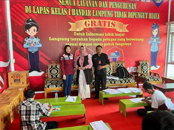 PKBM Nusa Indah Bantu Pendidikan Gratis Narapidana Lapas Bandar Lampung