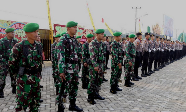 Polres Amankan Pengundian Nomor Urut Pilkada Pringsewu