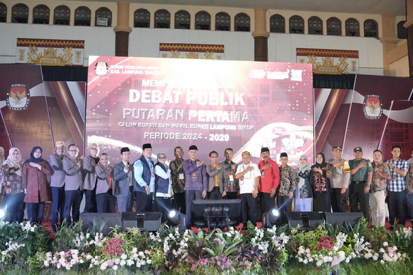 KPU Lamtim Gelar Debat Perdana