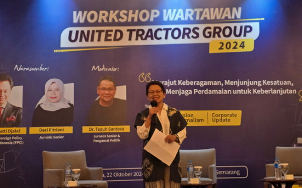 United Tractors Gelar Workshop Jurnalisme Damai